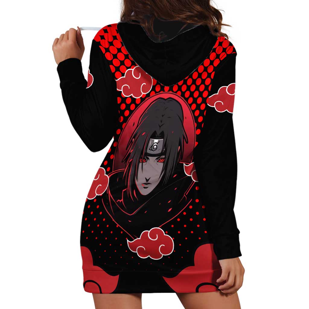 Akatsuki Itachi - Natuto Hoodie Dress Anime Style