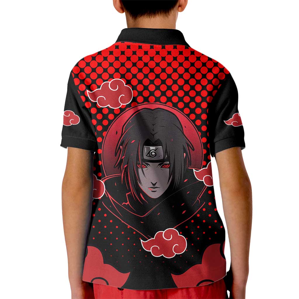 Akatsuki Itachi - Natuto Kid Polo Shirt Anime Style