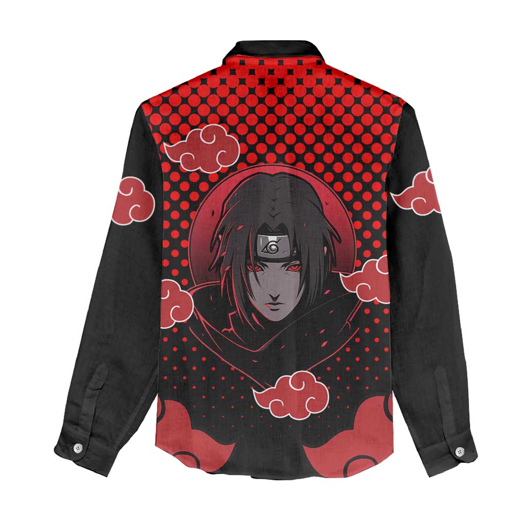 Akatsuki Itachi - Natuto Women Casual Shirt Anime Style