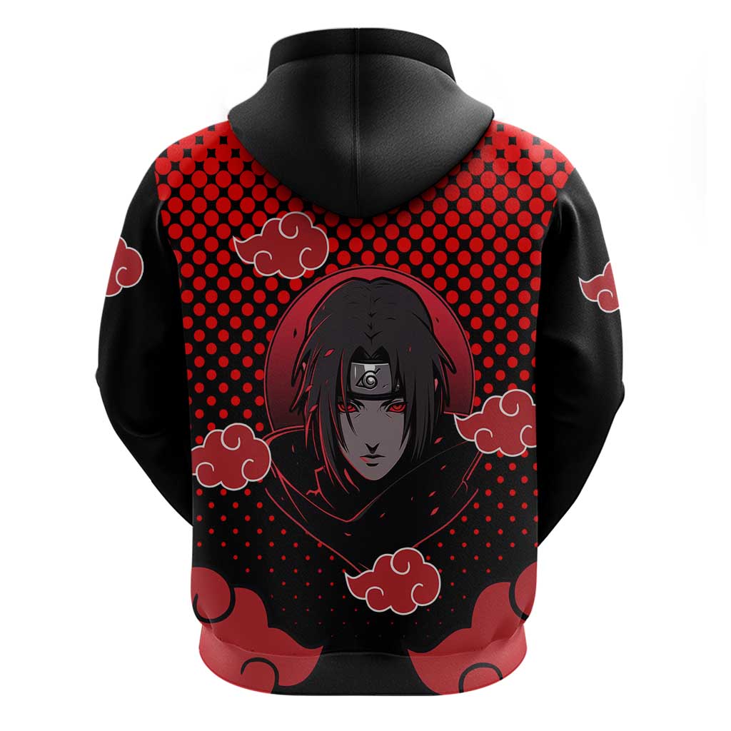 Akatsuki Itachi - Natuto Zip Hoodie Anime Style
