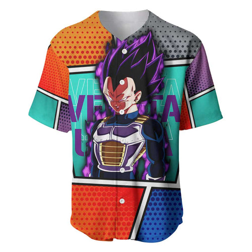 - Dragon Ball Baseball Jersey Anime Style