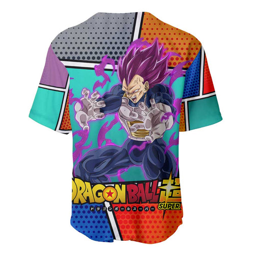 - Dragon Ball Baseball Jersey Anime Style