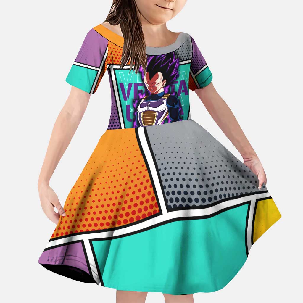 - Dragon Ball Family Matching Off Shoulder Maxi Dress and Hawaiian Shirt Anime Style