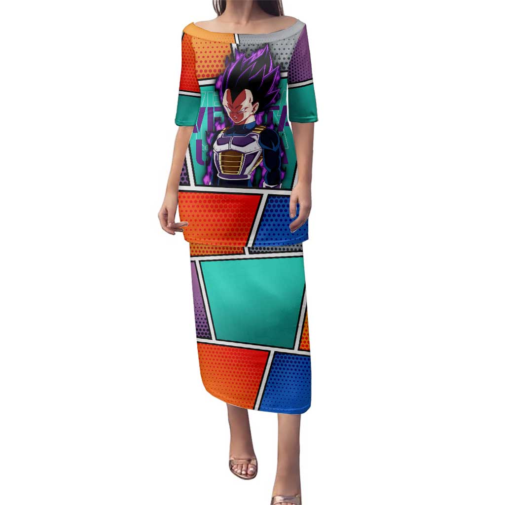 - Dragon Ball Family Matching Puletasi and Hawaiian Shirt Anime Style