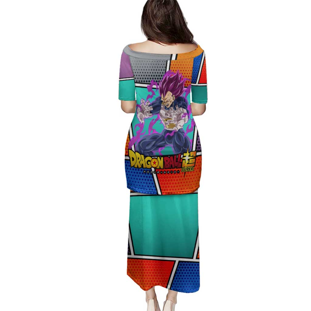 - Dragon Ball Family Matching Puletasi and Hawaiian Shirt Anime Style