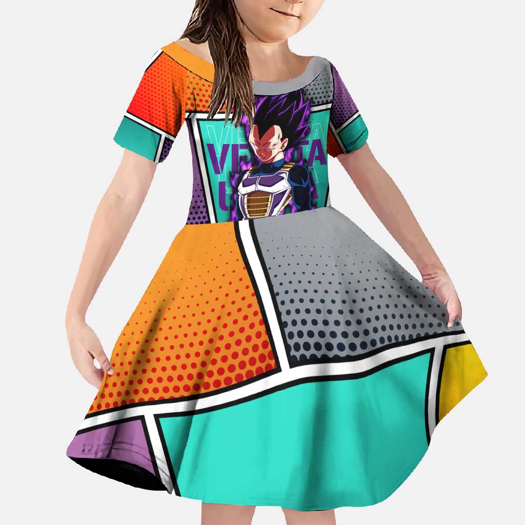 - Dragon Ball Family Matching Summer Maxi Dress and Hawaiian Shirt Anime Style