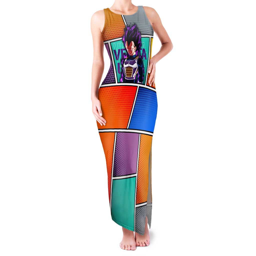 - Dragon Ball Family Matching Tank Maxi Dress and Hawaiian Shirt Anime Style