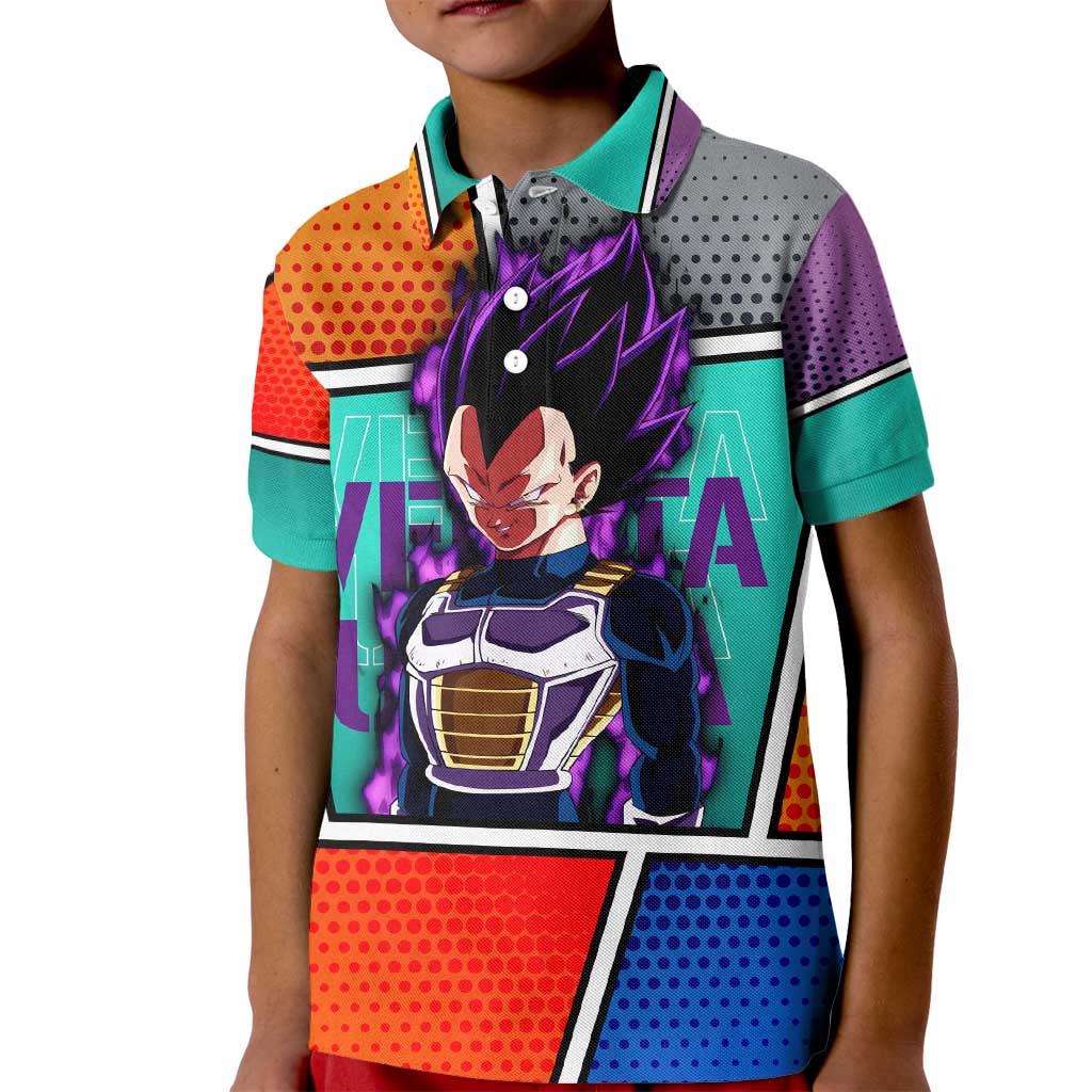 - Dragon Ball Kid Polo Shirt Anime Style