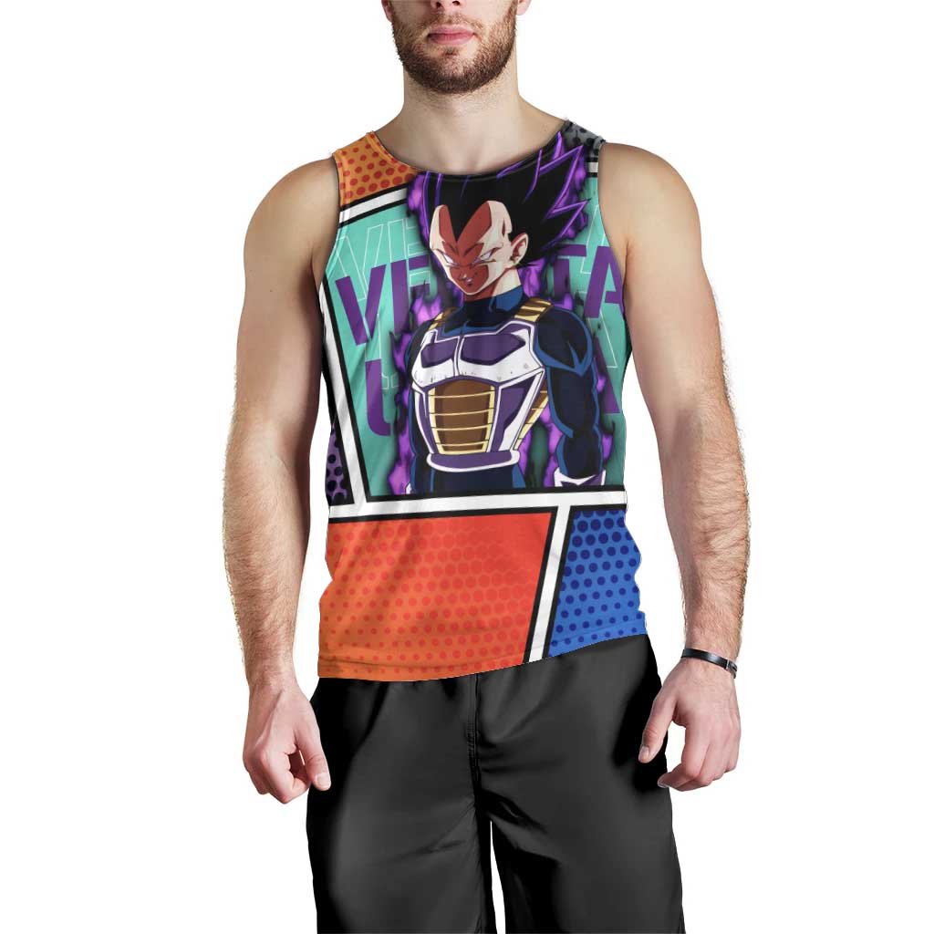 - Dragon Ball Men Tank Top Anime Style