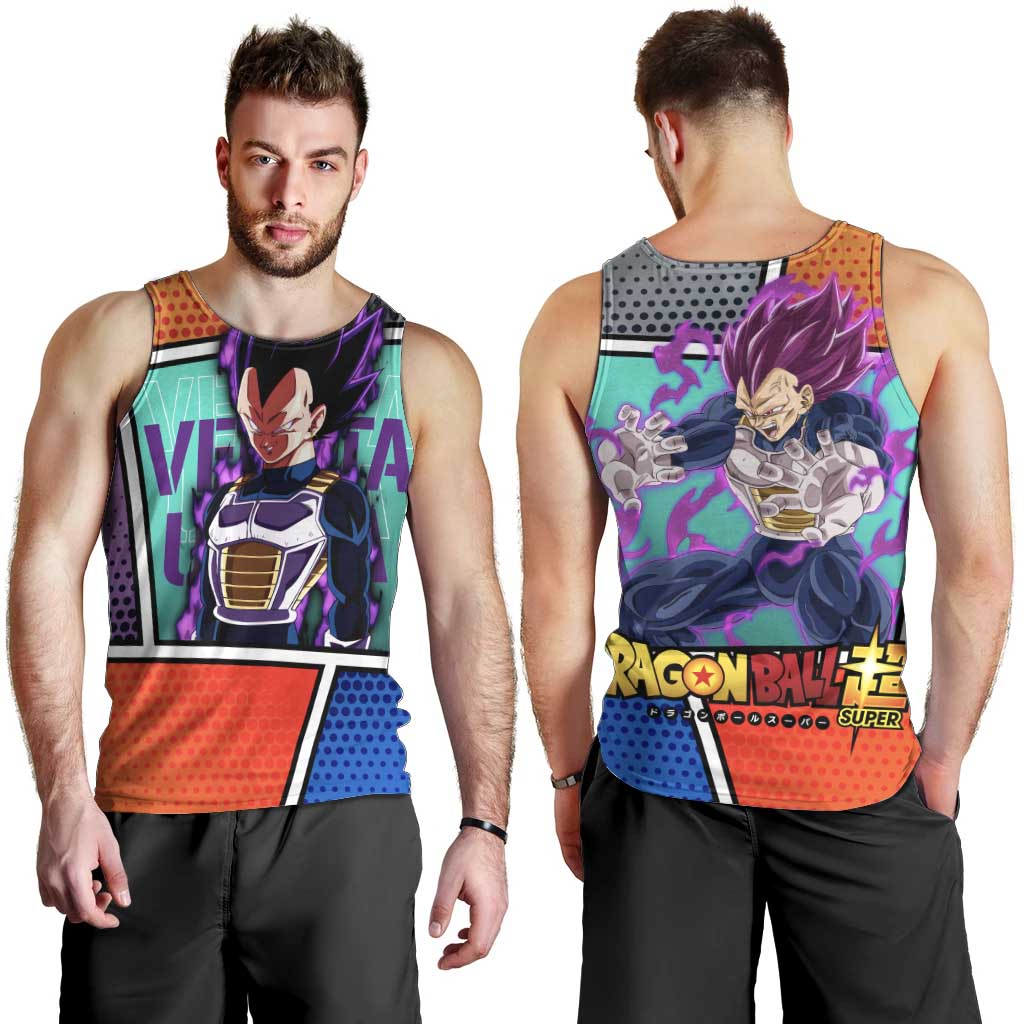 - Dragon Ball Men Tank Top Anime Style
