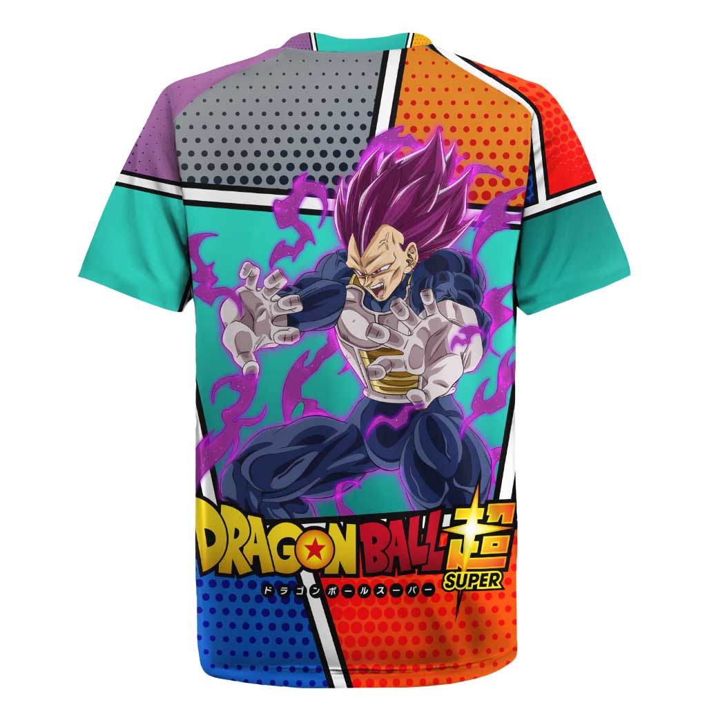 - Dragon Ball Rugby Jersey Anime Style