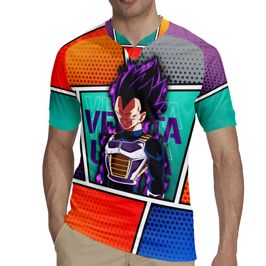 - Dragon Ball Rugby Jersey Anime Style