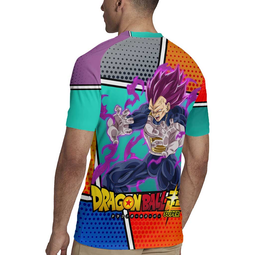 - Dragon Ball Rugby Jersey Anime Style