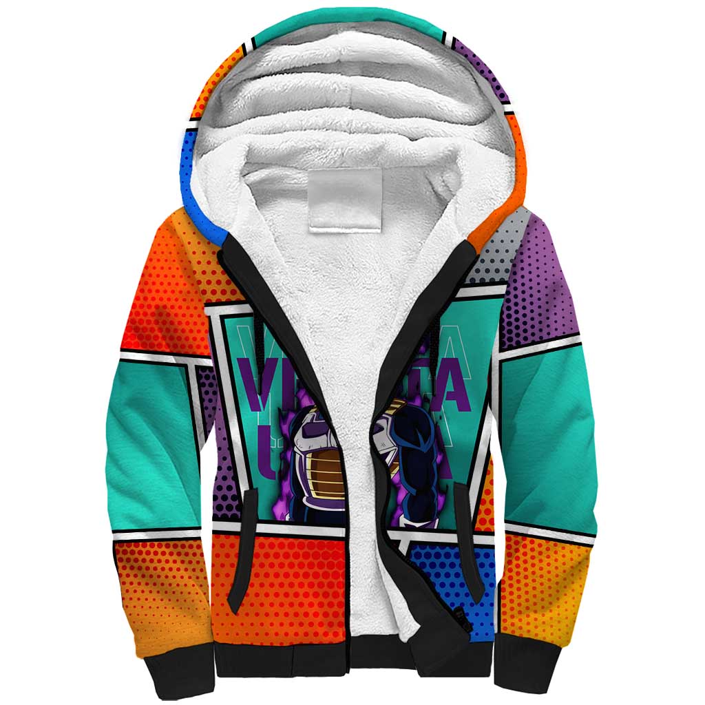 - Dragon Ball Sherpa Hoodie Anime Style