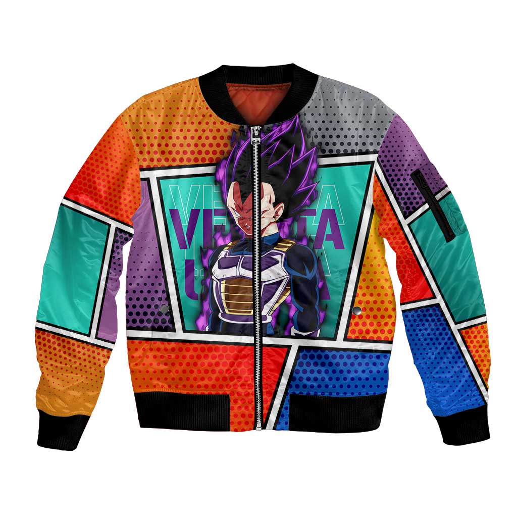- Dragon Ball Sleeve Zip Bomber Jacket Anime Style