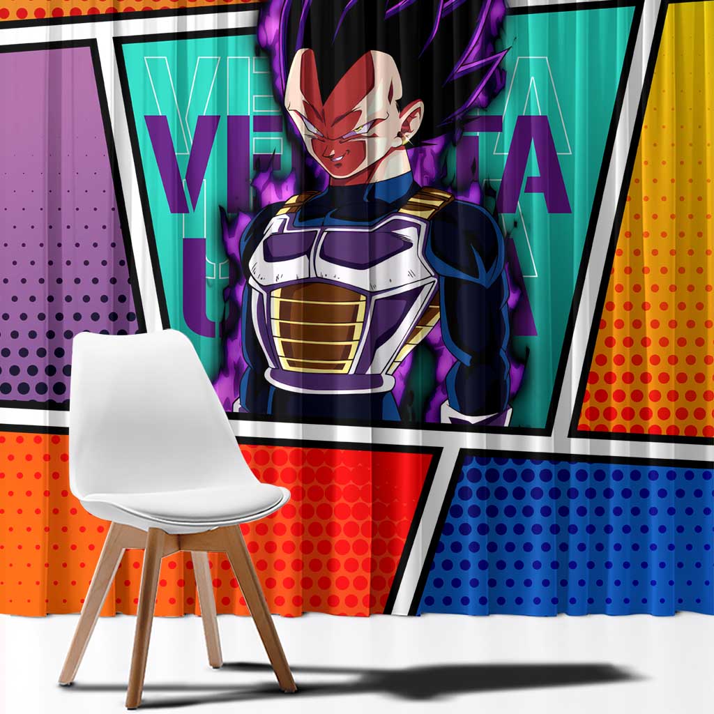 Dragon Ball Window Curtain Anime Style