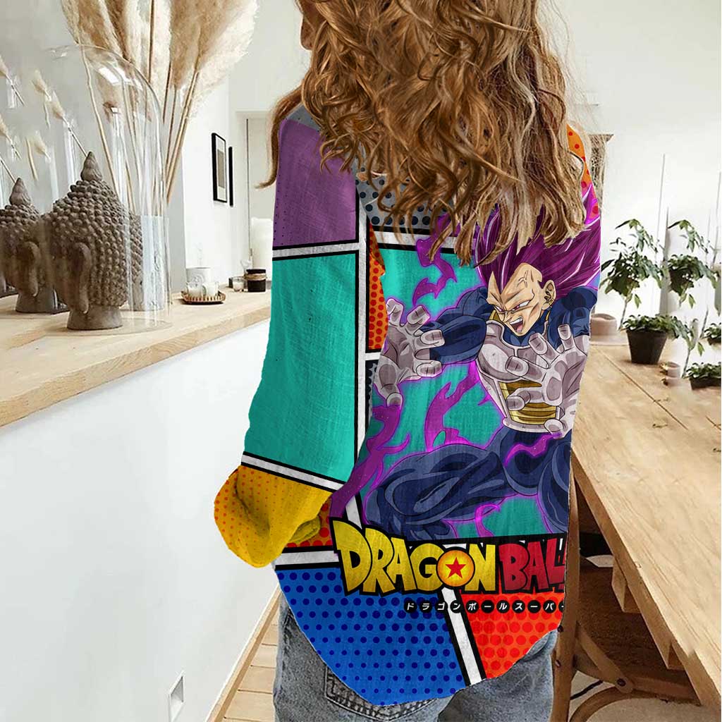 - Dragon Ball Women Casual Shirt Anime Style
