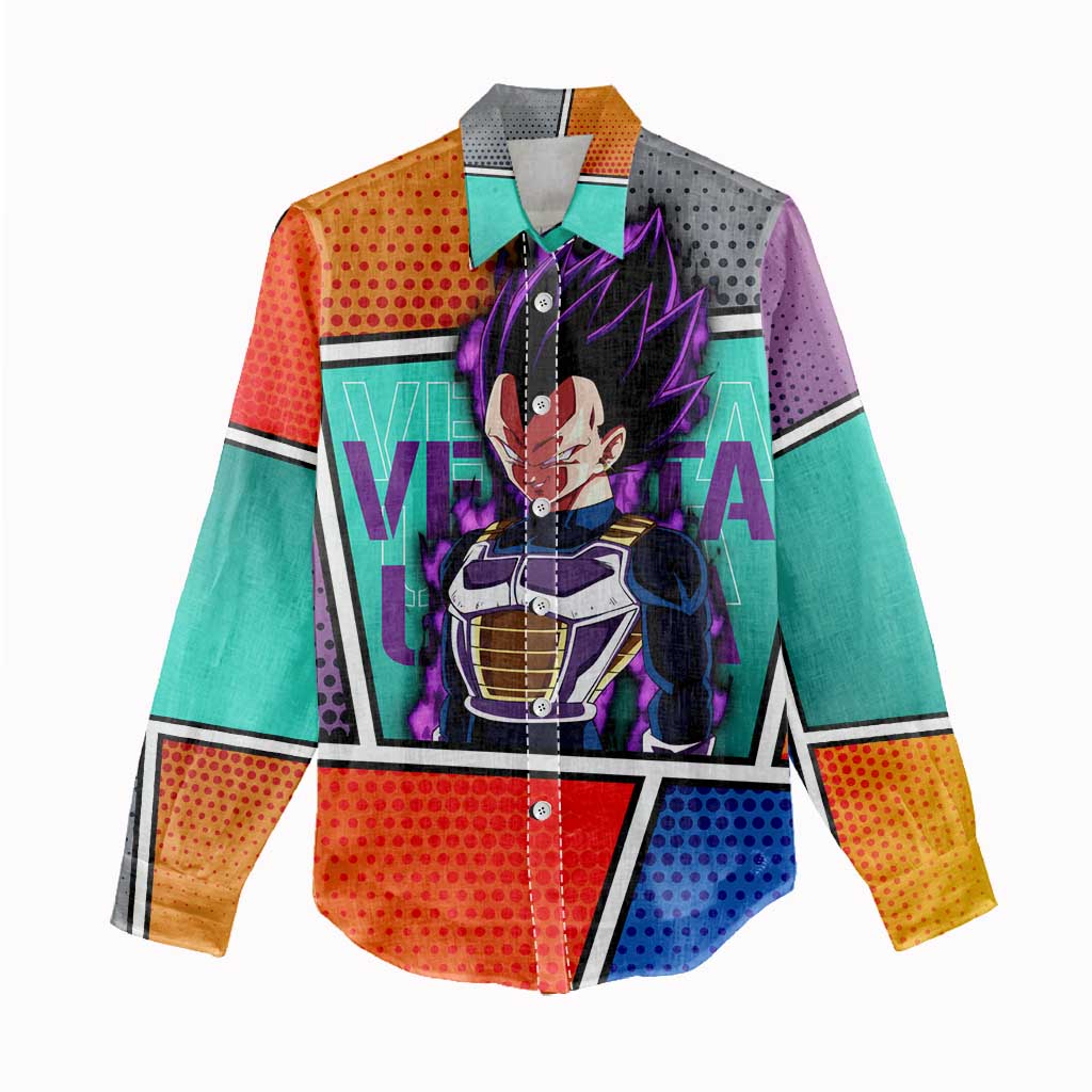 - Dragon Ball Women Casual Shirt Anime Style