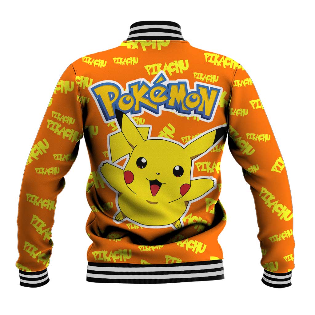 Pika Pika Chu - Pokémon Baseball Jacket Anime Style