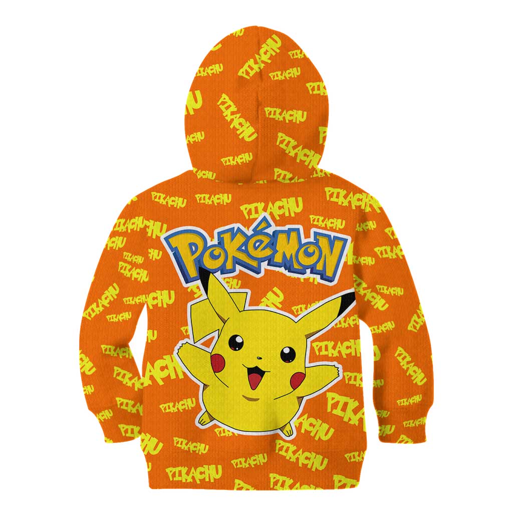 Pika Pika Chu - Pokémon Kid Hoodie Anime Style