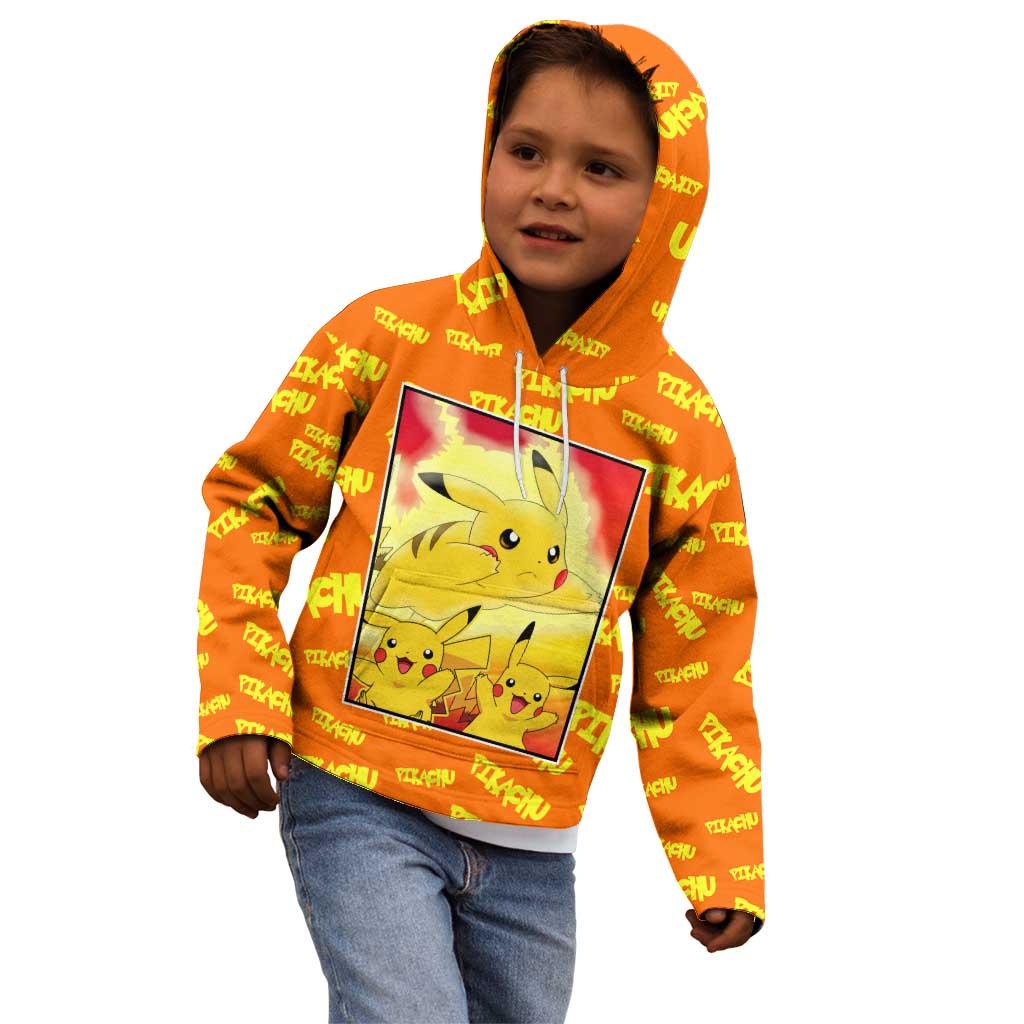 Pika Pika Chu - Pokémon Kid Hoodie Anime Style