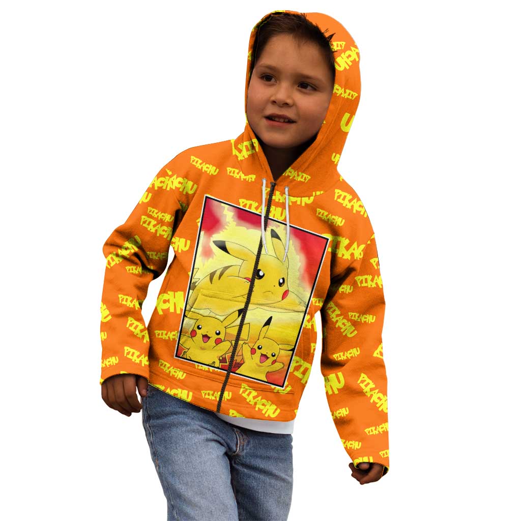 Pika Pika Chu - Pokémon Kid Hoodie Anime Style