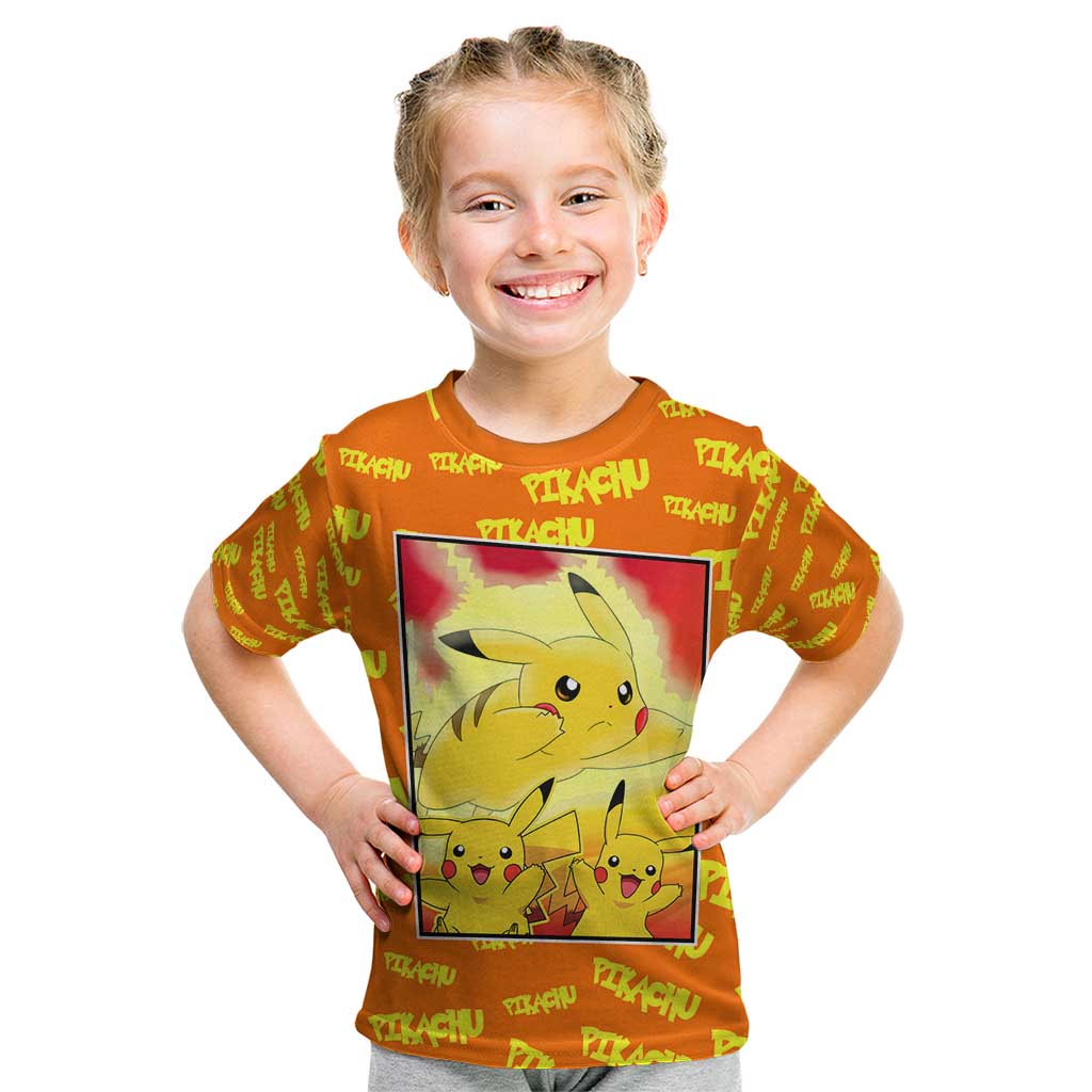 Pika Pika Chu - Pokémon Kid T Shirt Anime Style