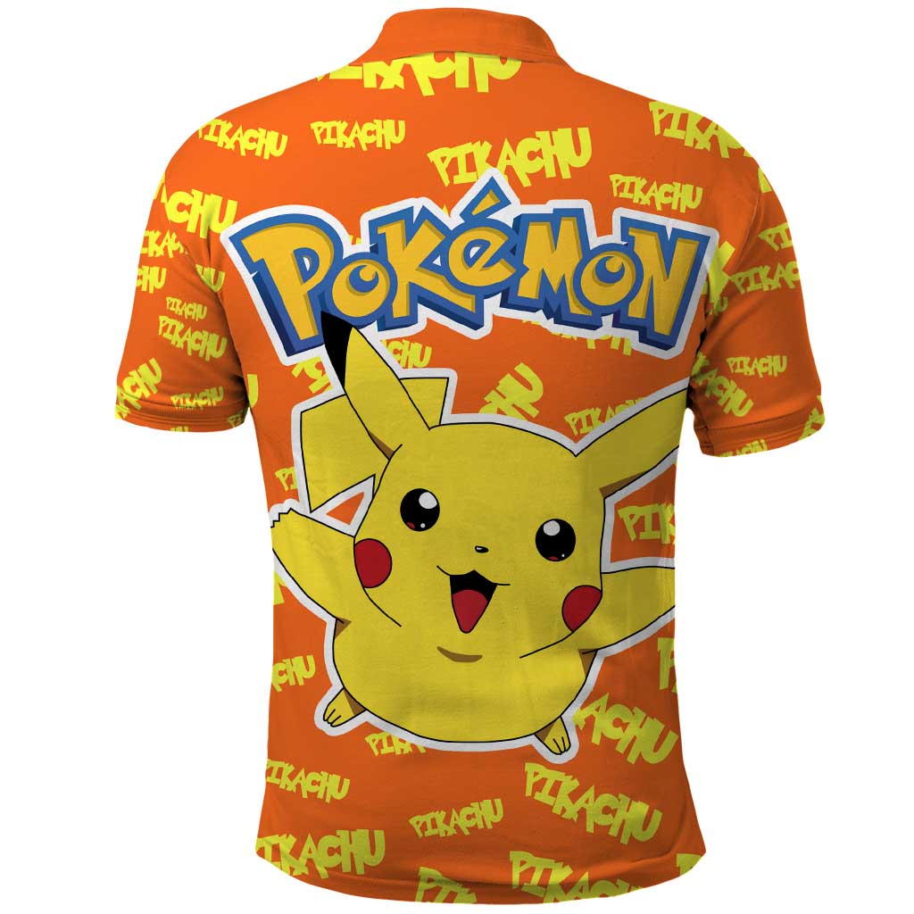 Pika Pika Chu - Pokémon Polo Shirt Anime Style