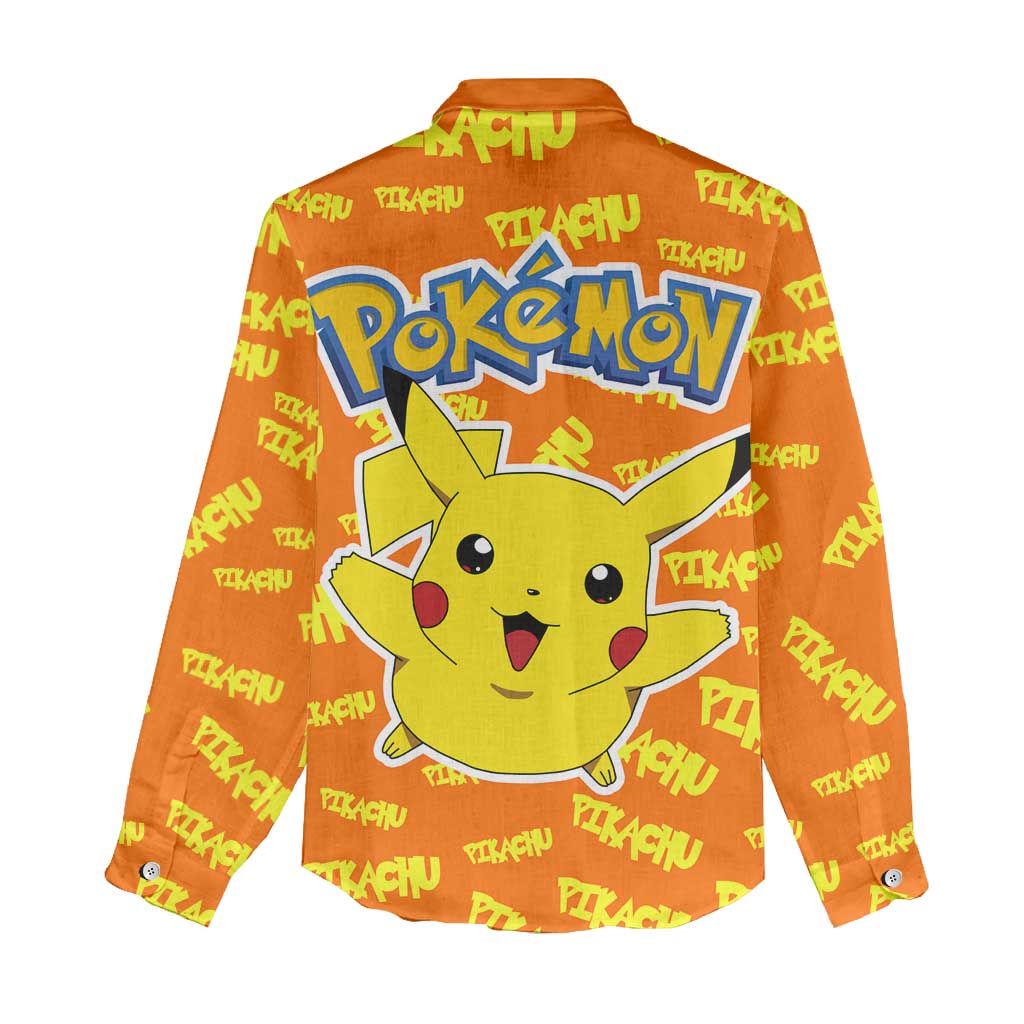 Pika Pika Chu - Pokémon Women Casual Shirt Anime Style