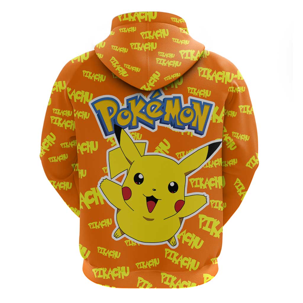 Pika Pika Chu - Pokémon Zip Hoodie Anime Style