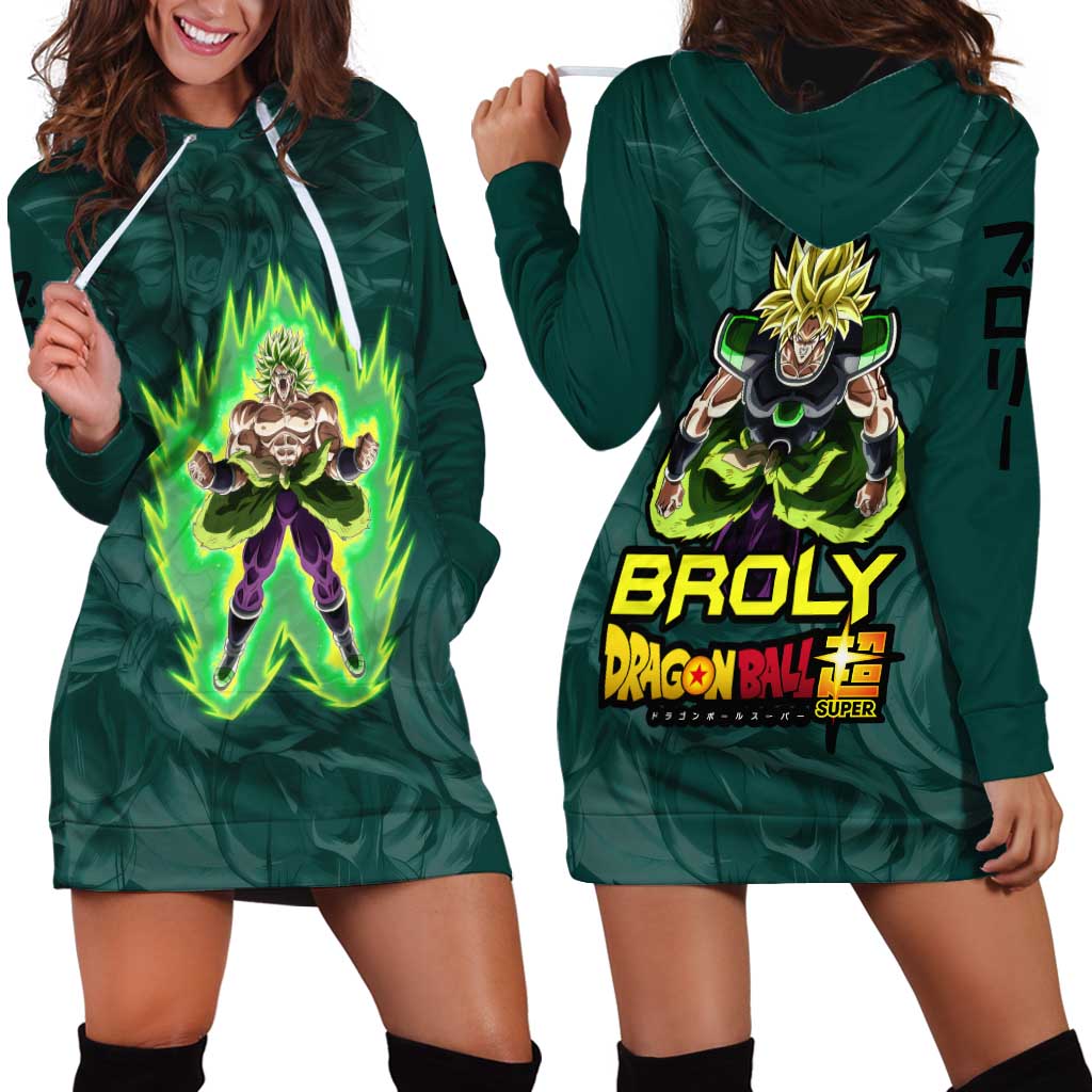 Broly - Dragon Ball Hoodie Dress Anime Style