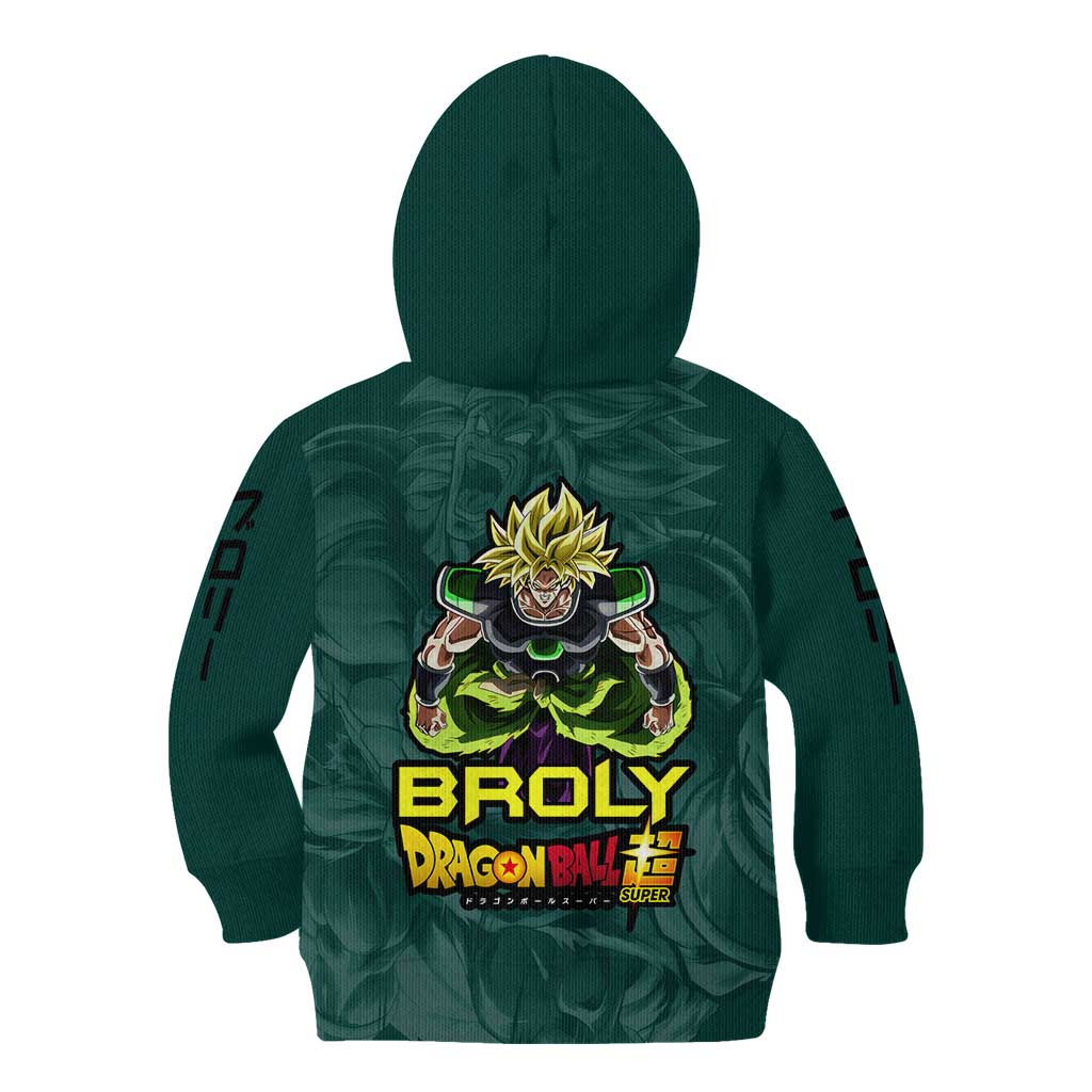 Broly - Dragon Ball Kid Hoodie Anime Style