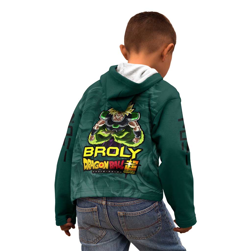 Broly - Dragon Ball Kid Hoodie Anime Style