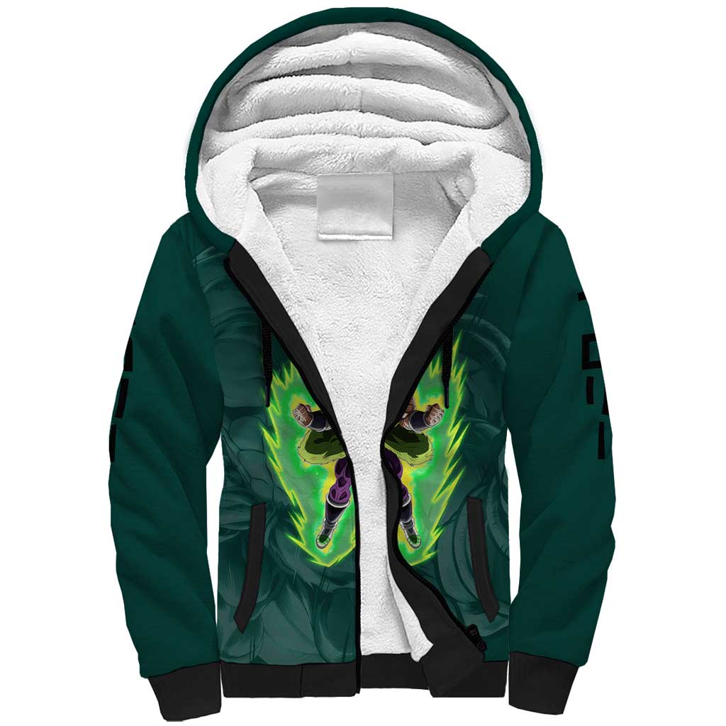 Broly - Dragon Ball Sherpa Hoodie Anime Style