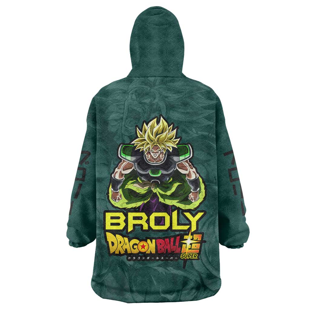 Broly - Dragon Ball Wearable Blanket Hoodie Anime Style