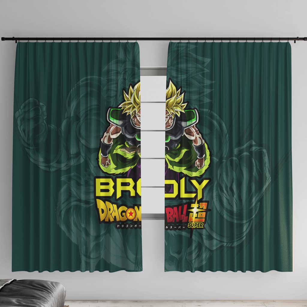Broly - Dragon Ball Window Curtain Anime Style