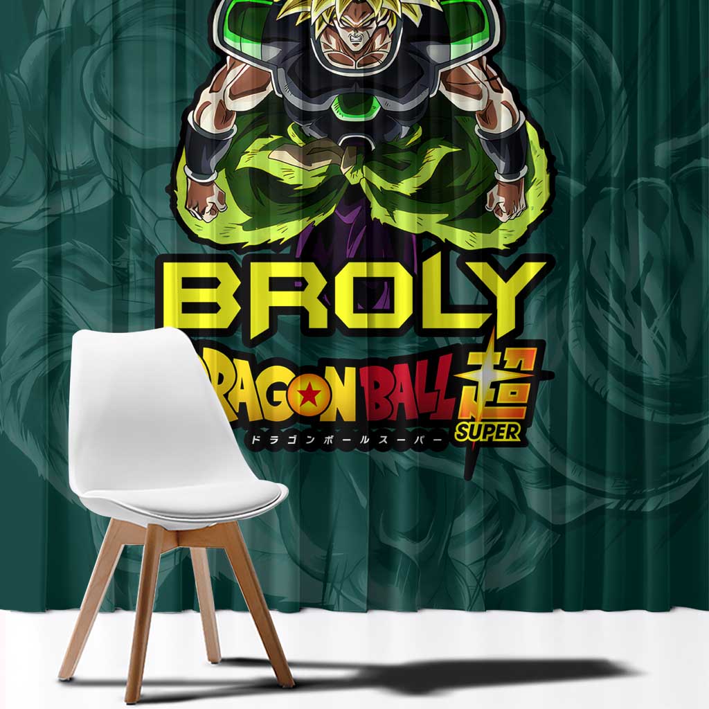 Broly - Dragon Ball Window Curtain Anime Style
