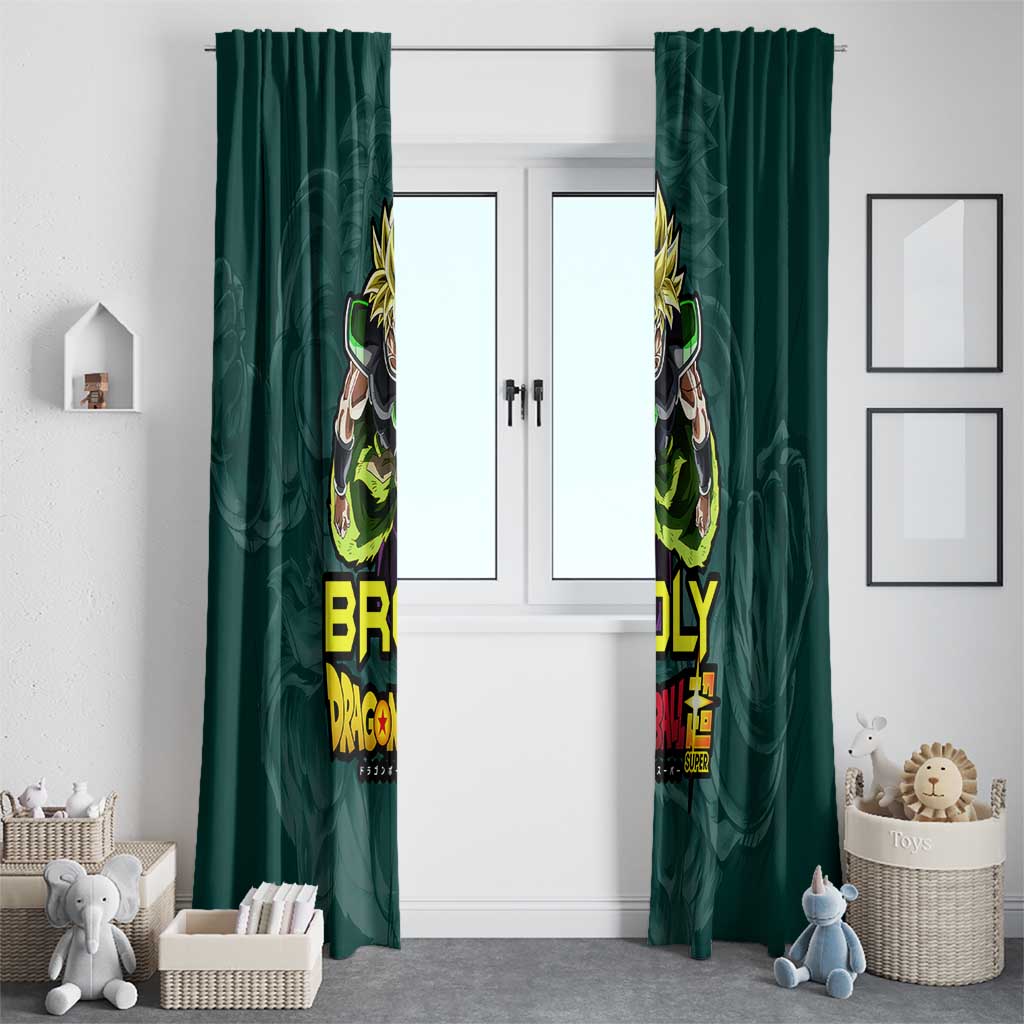 Broly - Dragon Ball Window Curtain Anime Style