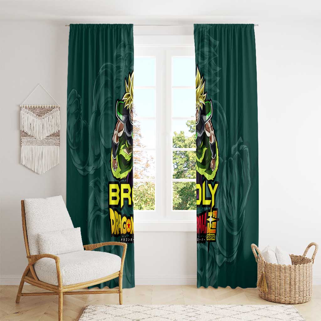 Broly - Dragon Ball Window Curtain Anime Style