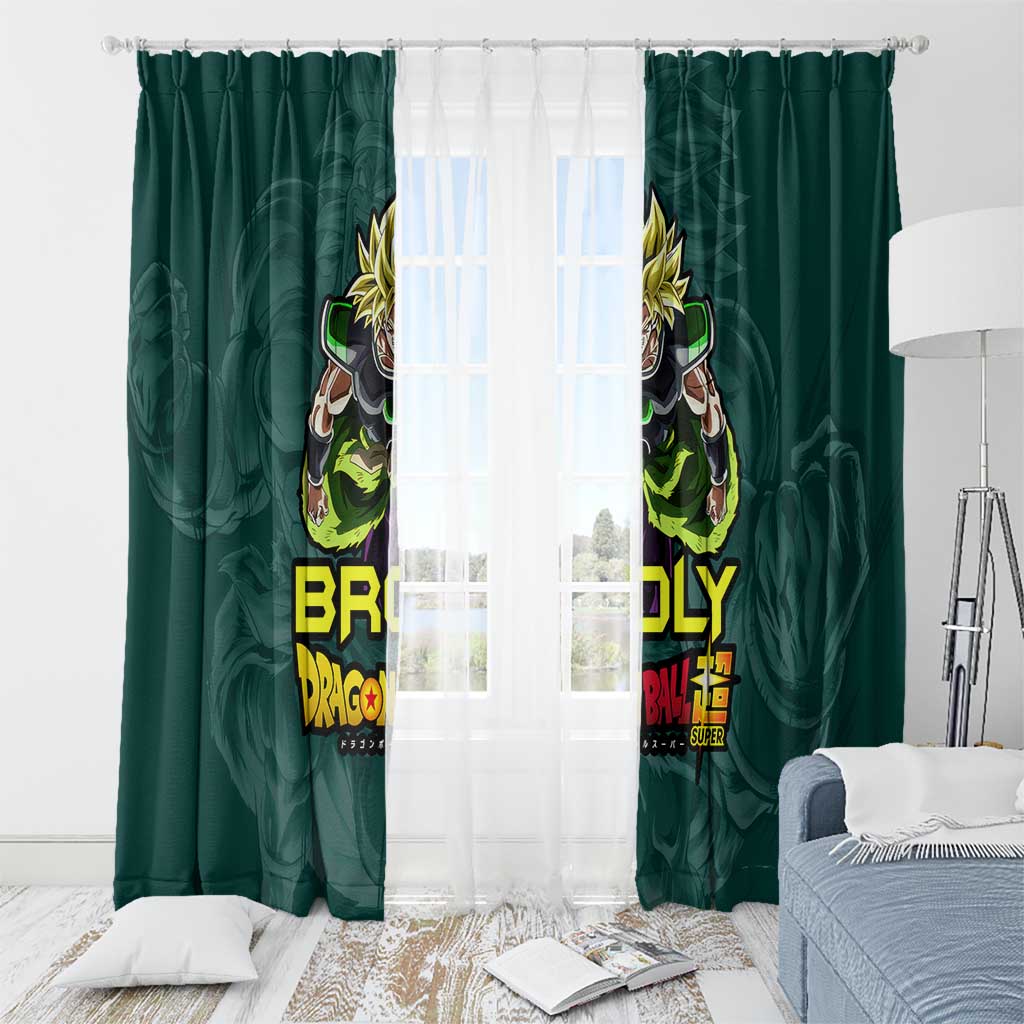 Broly - Dragon Ball Window Curtain Anime Style