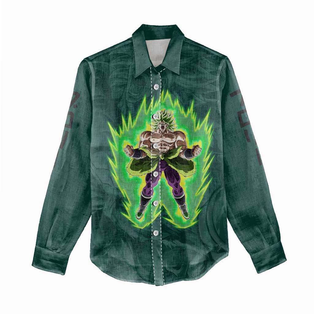 Broly - Dragon Ball Women Casual Shirt Anime Style