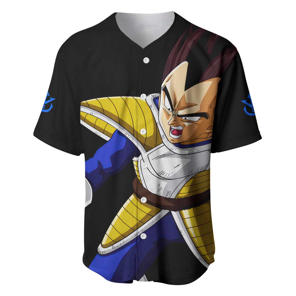 Vegeta - Dragon Ball Baseball Jersey Anime Style