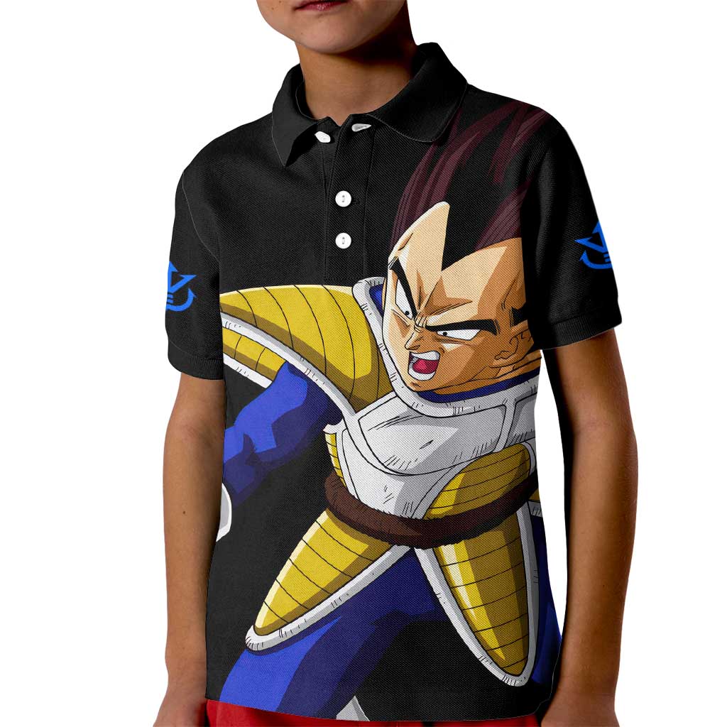 Vegeta - Dragon Ball Kid Polo Shirt Anime Style