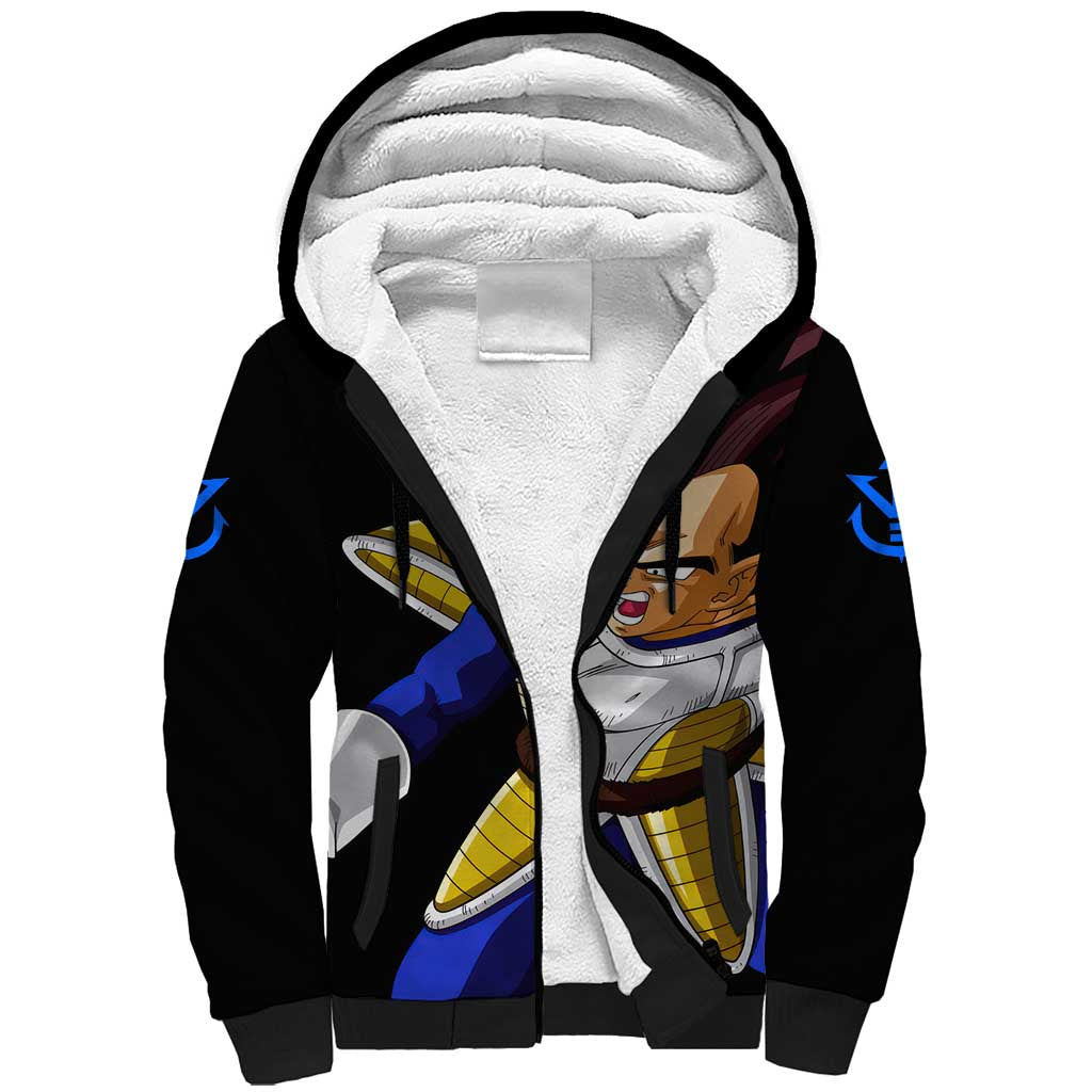 Vegeta - Dragon Ball Sherpa Hoodie Anime Style