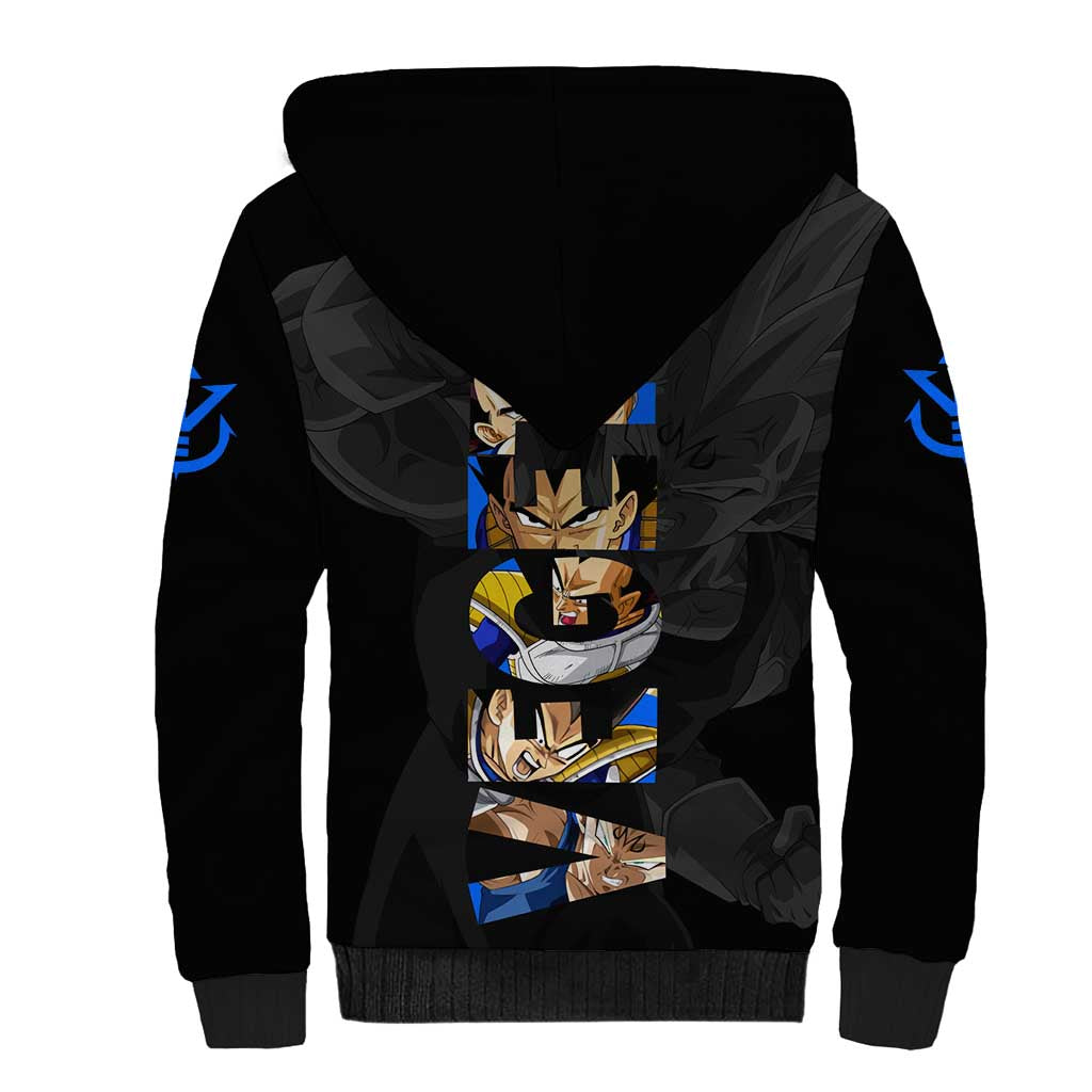 Vegeta - Dragon Ball Sherpa Hoodie Anime Style