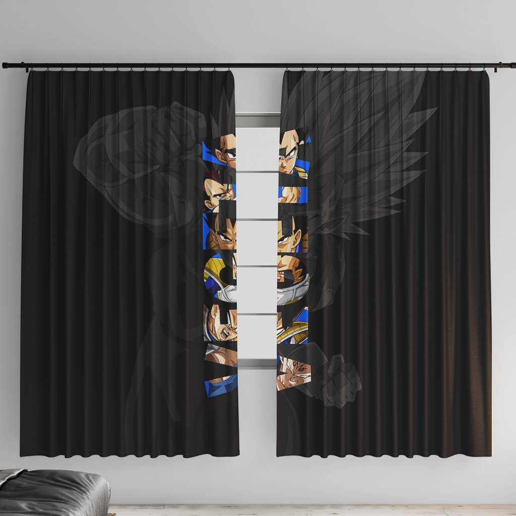 Vegeta - Dragon Ball Window Curtain Anime Style