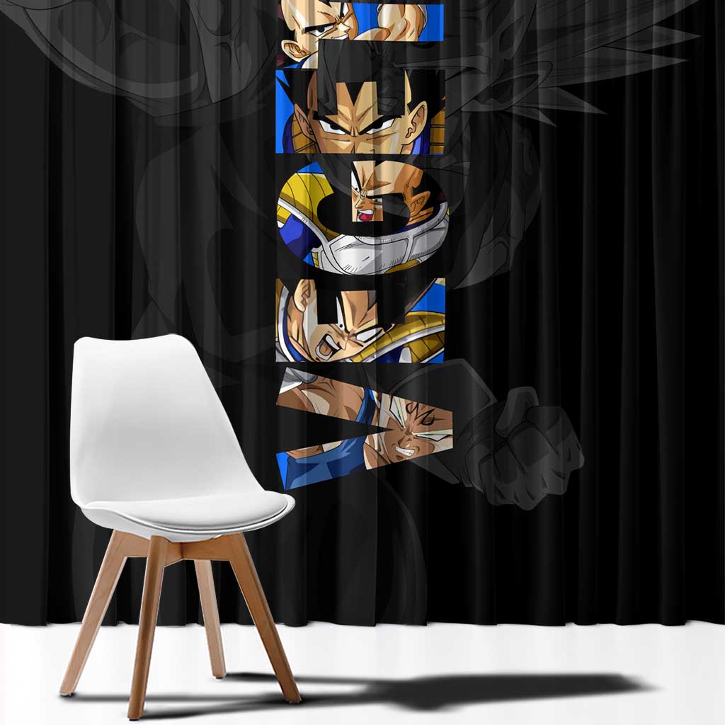 Vegeta - Dragon Ball Window Curtain Anime Style