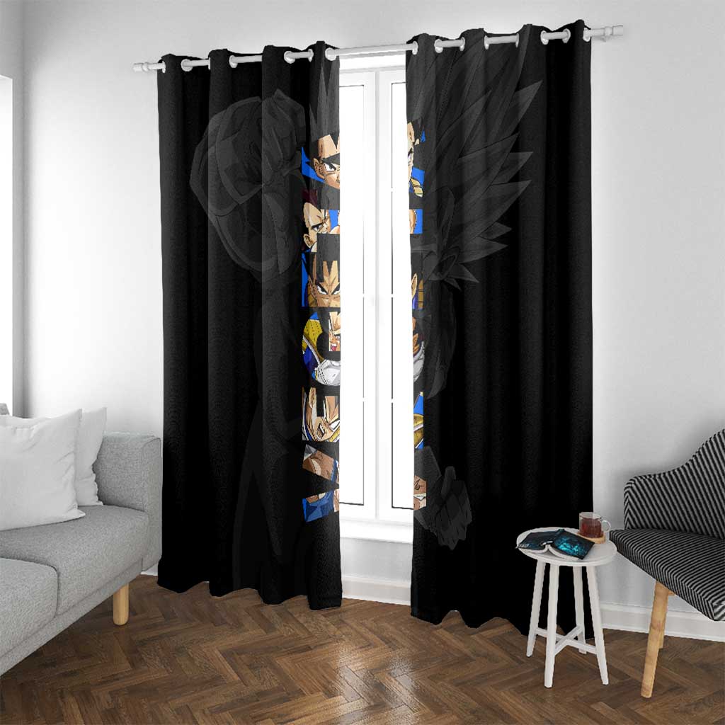 Vegeta - Dragon Ball Window Curtain Anime Style