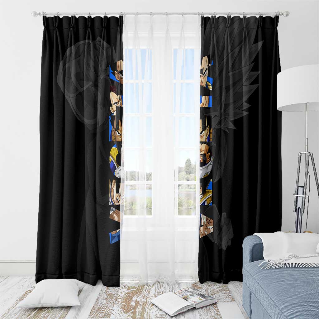 Vegeta - Dragon Ball Window Curtain Anime Style