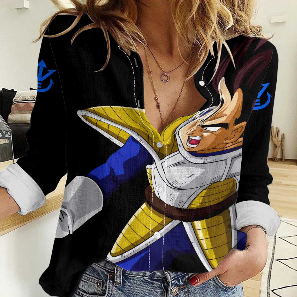 Vegeta - Dragon Ball Women Casual Shirt Anime Style